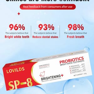 LOVILDS SP-8 Whitening Toothpaste