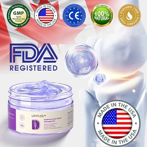LOVILDS™ Turmeric & Emu Oil Arthritis Soothing Pain Relief Massage Gel