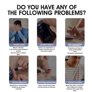 LOVILDS™ Next-Generation Intelligent Multifunctional Non-Invasive Laser Blood Glucose Meter [99.9% Accuracy]