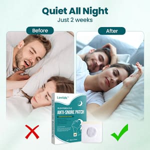 Lovilds™ SilentBreathe Anti-Snore Patch