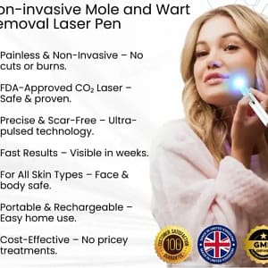 DermaZap™ Non-Invasive Mole and Wart Removal Laser Pen