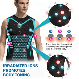 QIAWI-2025 New Version Ionic Shaping Sleeveless Shirt