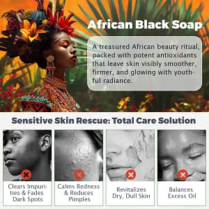 Lovilds™ Natural Black Soap – The Ultimate Solution for Skin Health & Healing