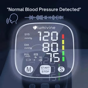 Lumivine Blood Pressure Monitor