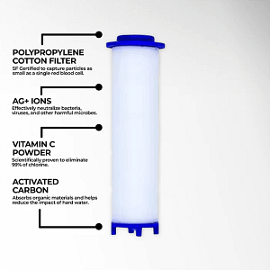 ShowerBlast™ - Filtered Showerhead
