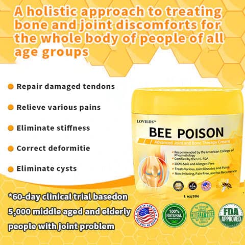 LOVILDSTM Bee Poison Advanced Joint and Bone Therapy Cream