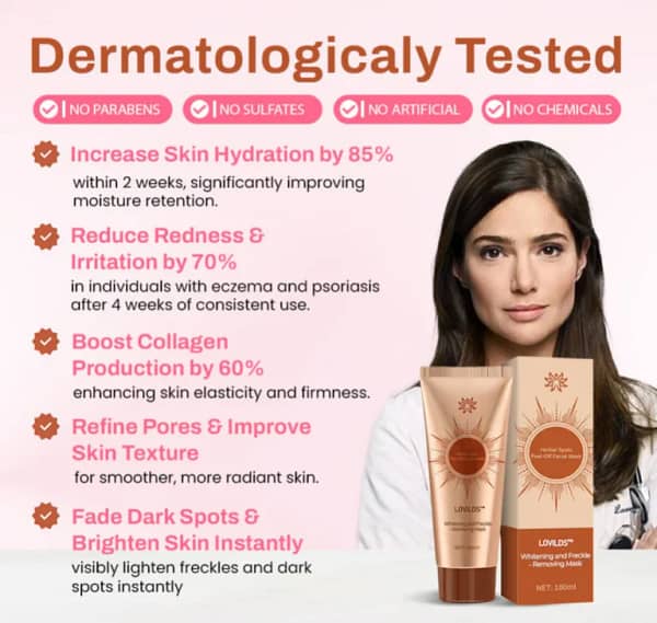 LOVILDS™ Whitening and Freckle – Removing Mask