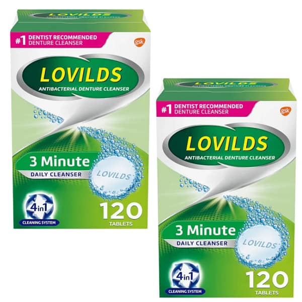 LOVILDS™ Denture Cleaning Tablets