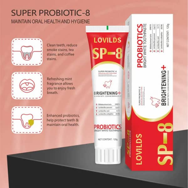 LOVILDS SP-8 Whitening Toothpaste