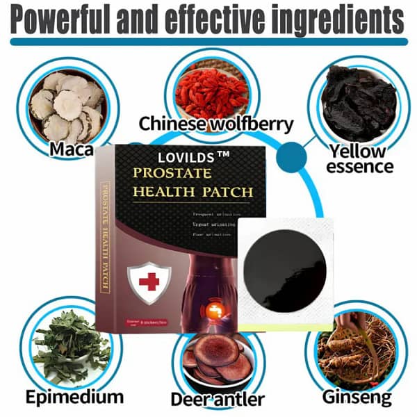 LOVILDS™ PDE5 Men’s Herbal Energy Patch