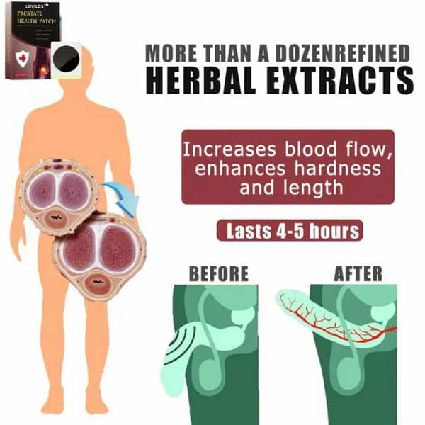 LOVILDS™ PDE5 Men’s Herbal Energy Patch