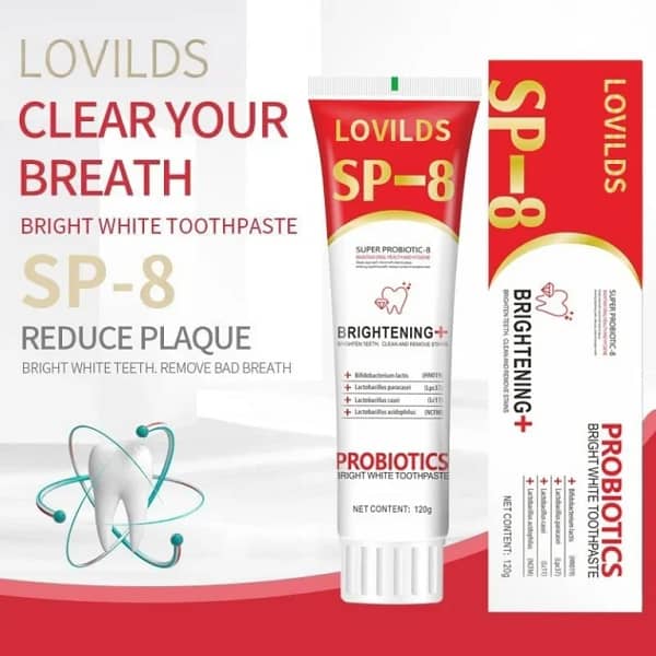 LOVILDS SP-8 Whitening Toothpaste