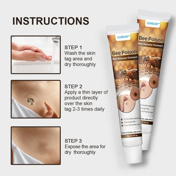 LOVILDS™ TagRecede Bee Venom Treatment Cream