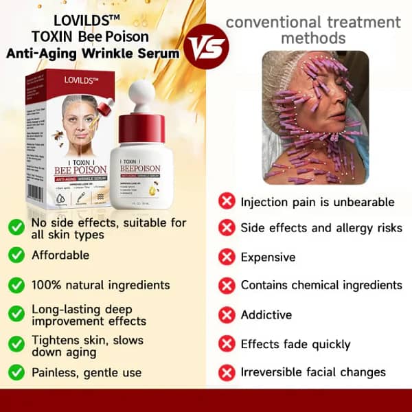 LOVILDS™ Toxin Bee Poison Anti-Aging Wrinkle Serum