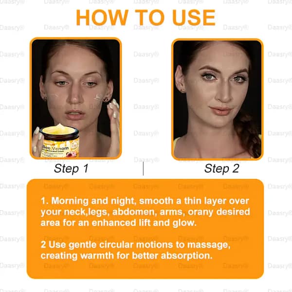 Daasry® “Dermal Gold” Botox Bee Venom Skin Restoration Cream