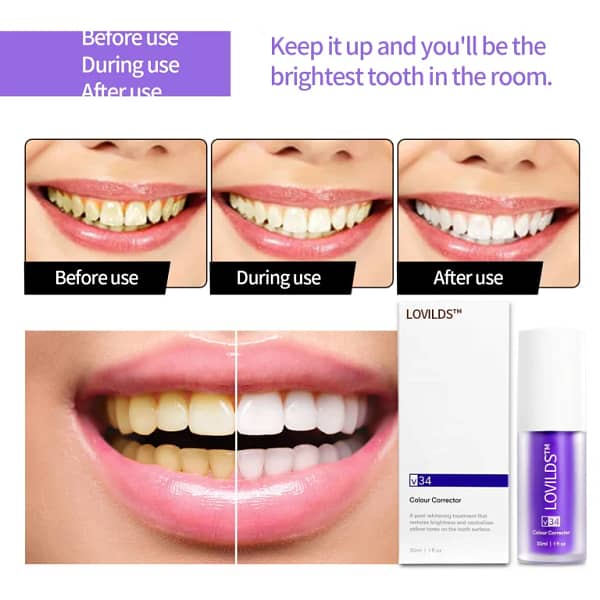 LOVILDS™ Bright Smile Saver Mousse Toothpaste