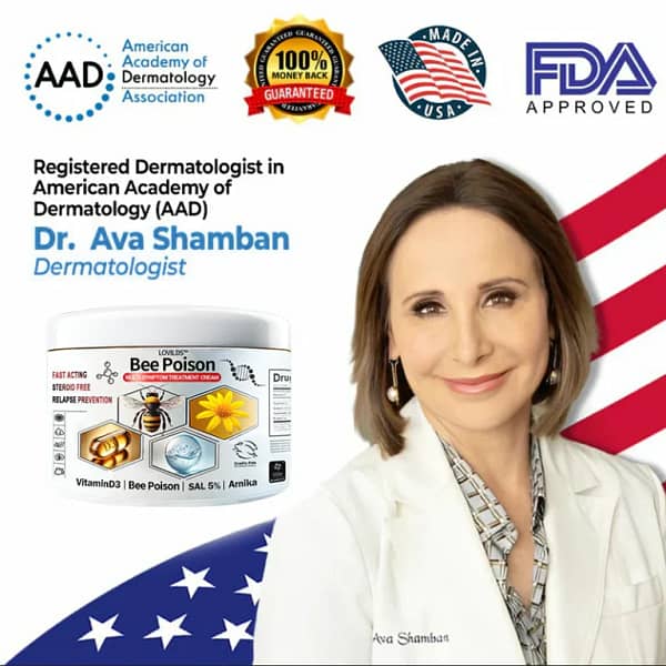 LOVILDS™ Bee poison Multi-Symptom Skin Treatment Cream