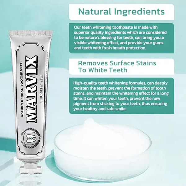 Marvix™ Kolirin Herbal Toothpaste – Solve all Oral Problems