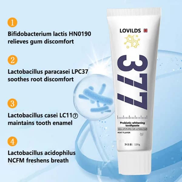 LOVILDS™ Probiotic Whitening Toothpaste
