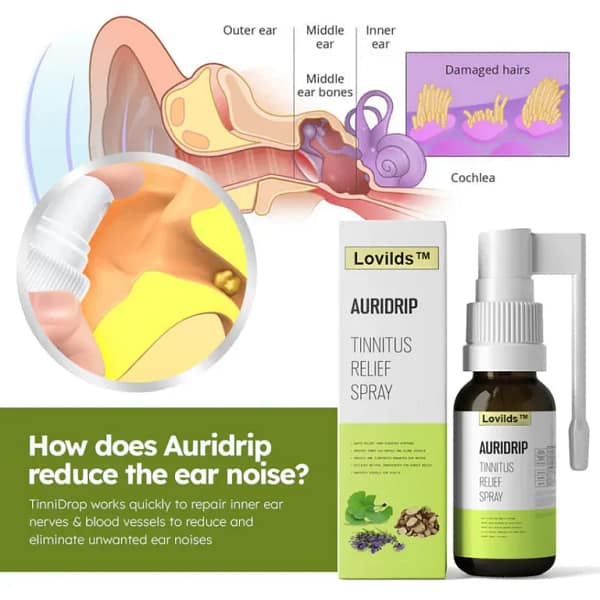 LOVILDS™ Auridrip Tinnitus Relief Spray