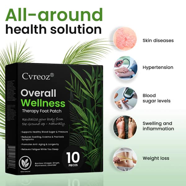 Cvreoz® Overall Wellness Therapy Foot Patch