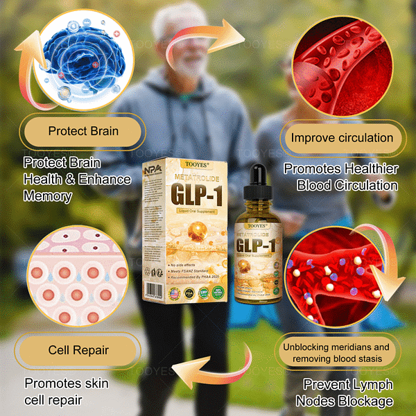 TOOYES® GLP-1 Slimming & Health Boost Drops Food-grade fat burner