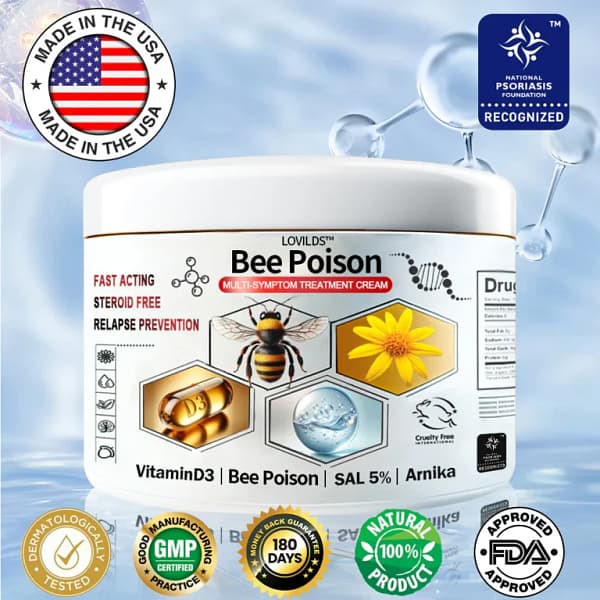 LOVILDS™ Bee poison Multi-Symptom Skin Treatment Cream