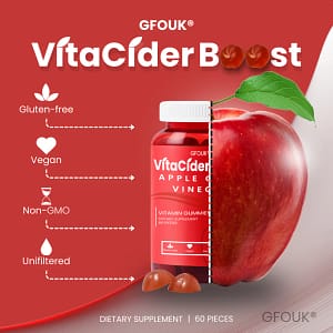 GFOUK® VitaCider Boost Apple Cider Vinegar Vitamin Gummies