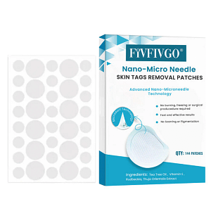 Fivfivgo® Nano-Micro Needle Skin Tags Removal Patches