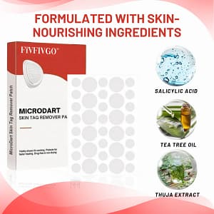 Fivfivgo® MicroDart Skin Tag Remover Patch