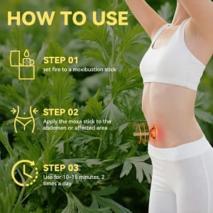 Fivfivgo™ Bioactive Wormwood Heat Therapy Stick