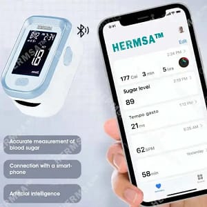 Hermsa™ Precision Noninvasive Bluetooth Blood Glucose