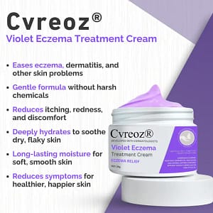 Cvreoz® Violet Eczema Treatment Cream