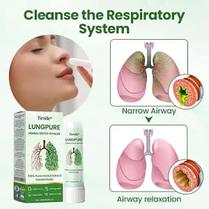 Timilk® LungPure Herbal Detox Inhaler