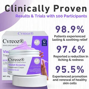 Cvreoz® Violet Eczema Treatment Cream