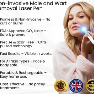 DermaZap™ Non-Invasive Mole and Wart Removal Laser Pen