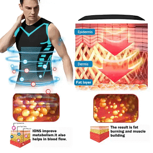 QIAWI-2025 New Version Ionic Shaping Sleeveless Shirt