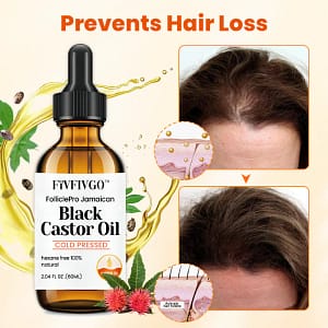 Fivfivgo™ FolliclePro Jamaican Black Castor Oil