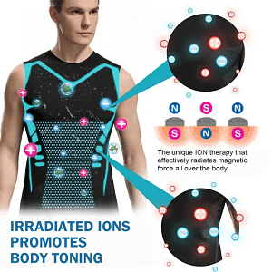QIAWI-2025 New Version Ionic Shaping Sleeveless Shirt