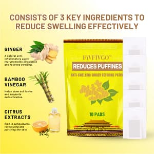 Fivfivgo™ Ultra Anti-Swelling Ginger Detoxing Patch