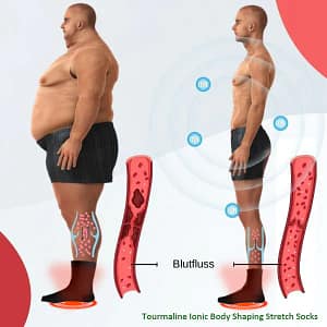 Fivfivgo™ Tourmaline Ionic Body Shaping Stretch Socks