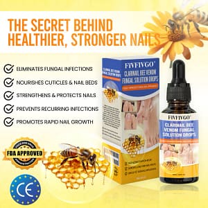 Fivfivgo® ClariNail Bee Venom Fungal Solution Drops