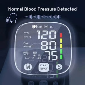 Lumivine Blood Pressure Monitor