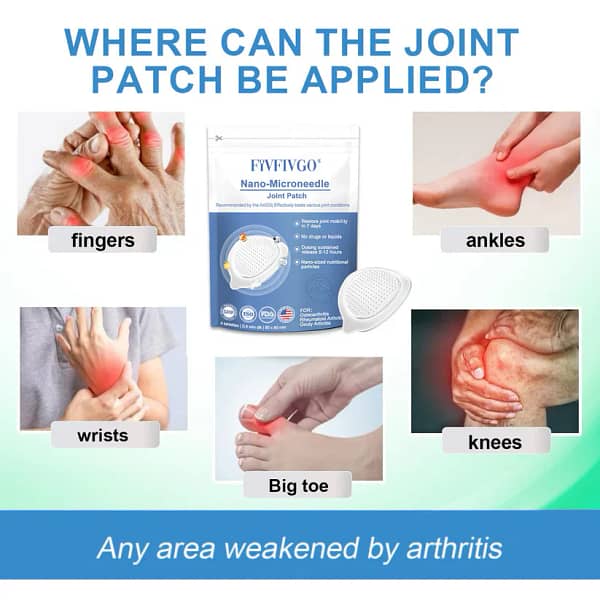 Fivfivgo® Nano-Microneedle Joint Patch