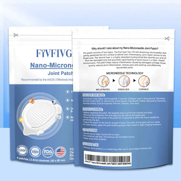 Fivfivgo® Nano-Microneedle Joint Patch