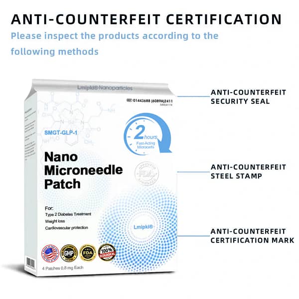 Lmipki® NIDDK-Tirzepatide Nano Microneedle Patch