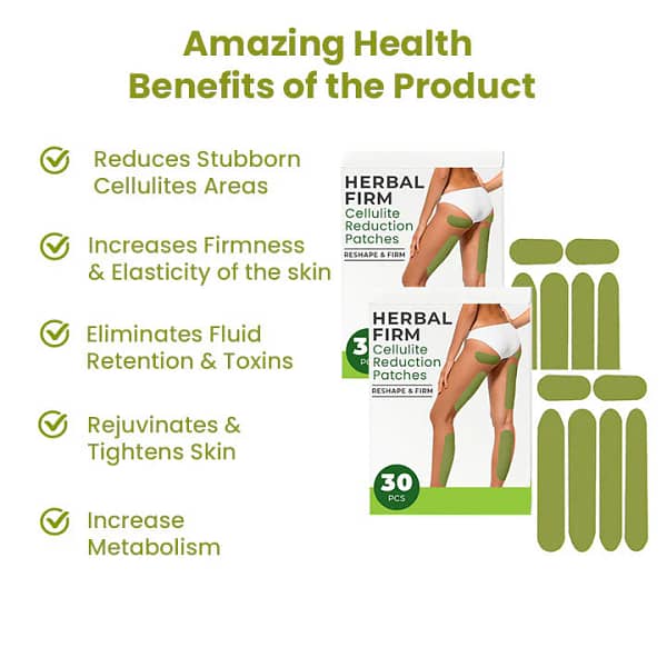 Fivfivgo™ HerbalFirm Cellulite Reduction Patches