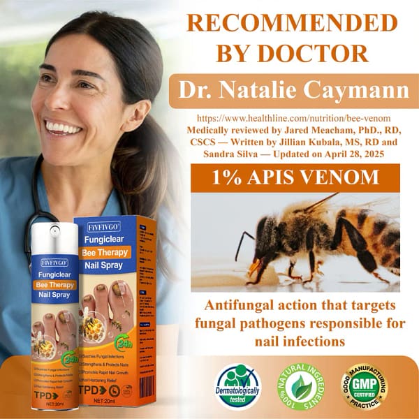 Fivfivgo® Fungiclear Bee Therapy Nail Spray