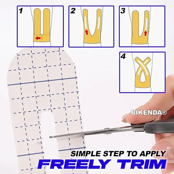 Bikenda® Precut Kinesiology Knee Tape