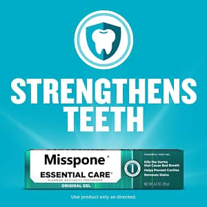 Misspone® Essential Care Toothpaste – 6 – in – 1 Whitening + Total Care